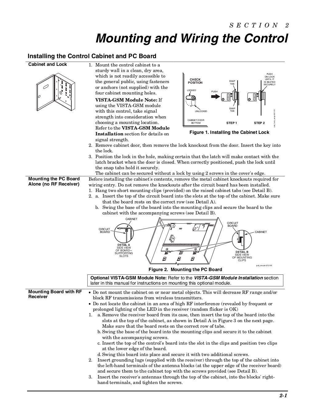 Honeywell Vista 21IP Install guide