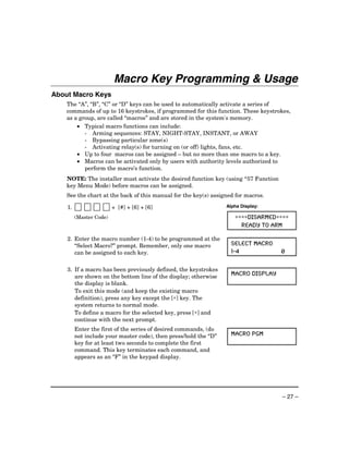 Honeywell Vista 21IP User Guide | PDF