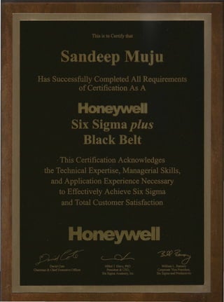 Honeywell bb plaque