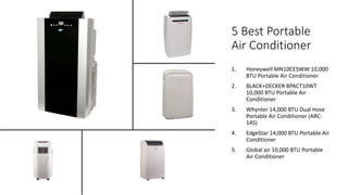 Honeywell MN10CESWW VS BLACK DECKER BPACT10WT VS Whynter 14 000