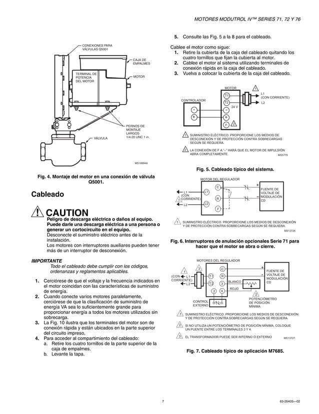 Honeywell modutrol series 70