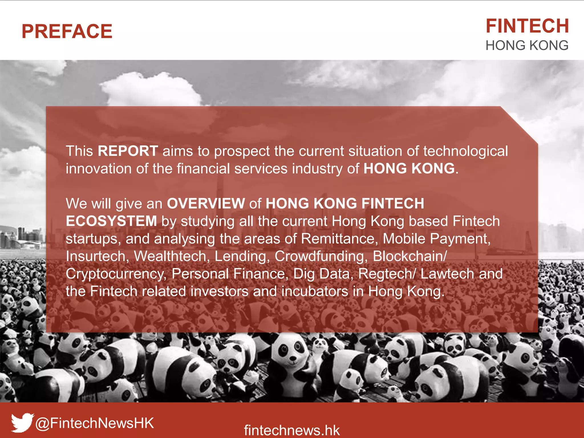 Hong Kong Fintech Startup Ecosystem Report 2017 | PPTX