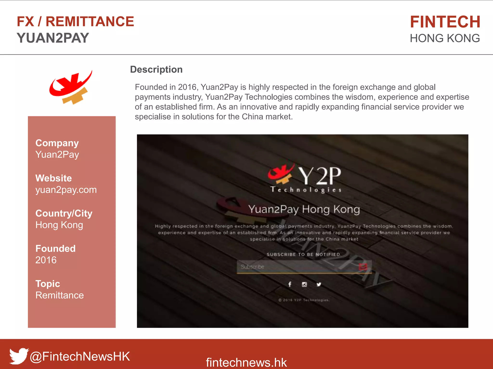 Hong Kong Fintech Startup Ecosystem Report 2017 | PPTX