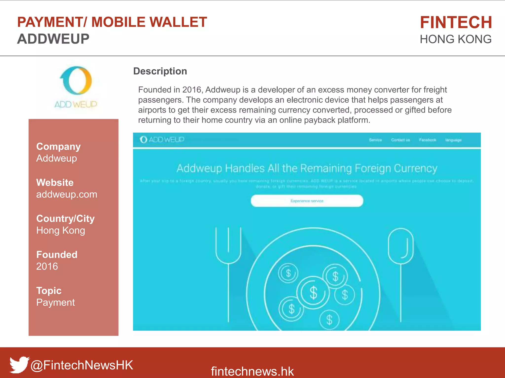 Hong Kong Fintech Startup Ecosystem Report 2017 | PPTX