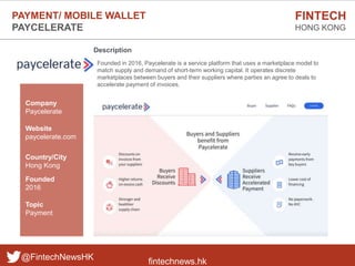 fintechnews.hk
FINTECH
HONG KONG
@FintechNewsHK
Description
Founded in 2016, Paycelerate is a service platform that uses a...