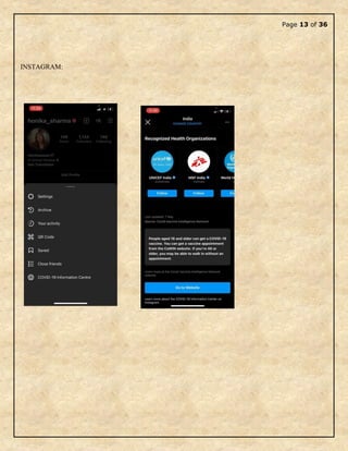 Page 13 of 36
INSTAGRAM:
 