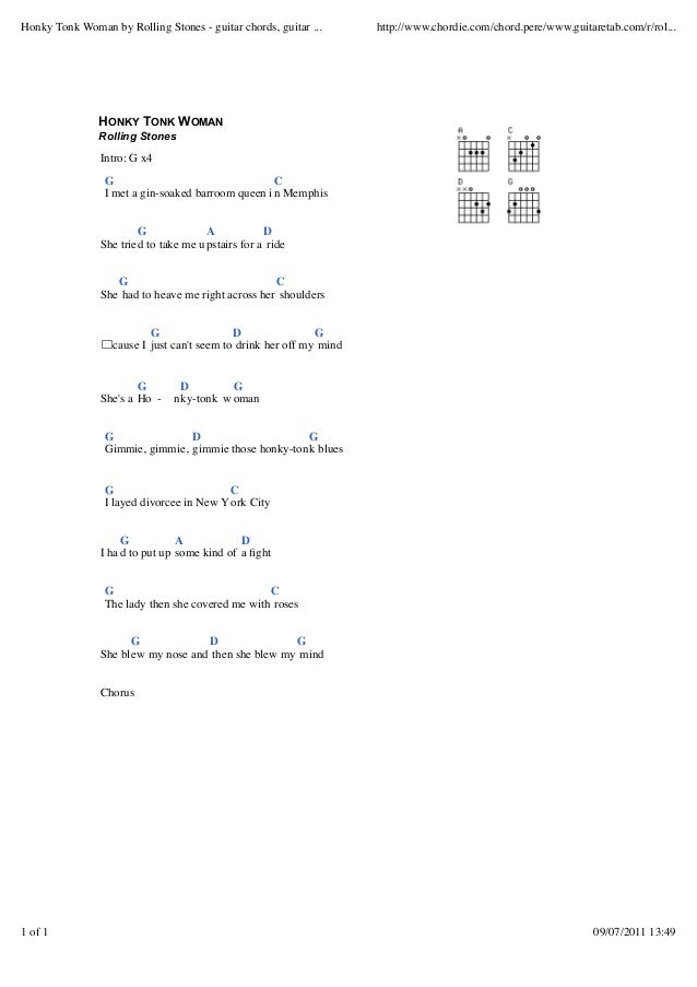 Chordie Chart