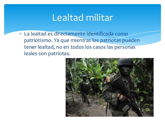 Honor , Disciplina y Lealtad