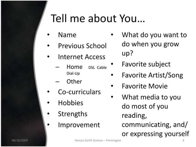 Honors Earth Science Introduction Ppt Honors Earth Science Introduction Ppt