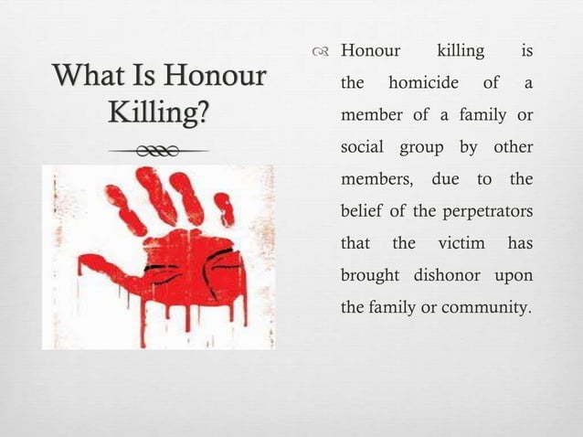 honour-killing-ppt