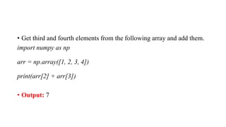 Comprehensive Introduction to NumPy: Arrays, Dimensions, and Indexing ...