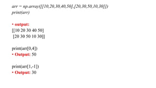 Comprehensive Introduction to NumPy: Arrays, Dimensions, and Indexing ...