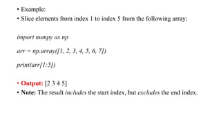 Comprehensive Introduction to NumPy: Arrays, Dimensions, and Indexing ...