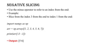 Comprehensive Introduction to NumPy: Arrays, Dimensions, and Indexing ...