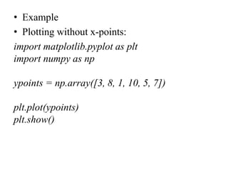 Comprehensive Guide to Matplotlib for Python Data Visualization | PDF