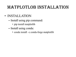 Comprehensive Guide to Matplotlib for Python Data Visualization | PDF