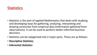 Comprehensive Introduction to Probability and Statistics for Machine ...