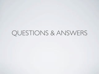 QUESTIONS & ANSWERS
 