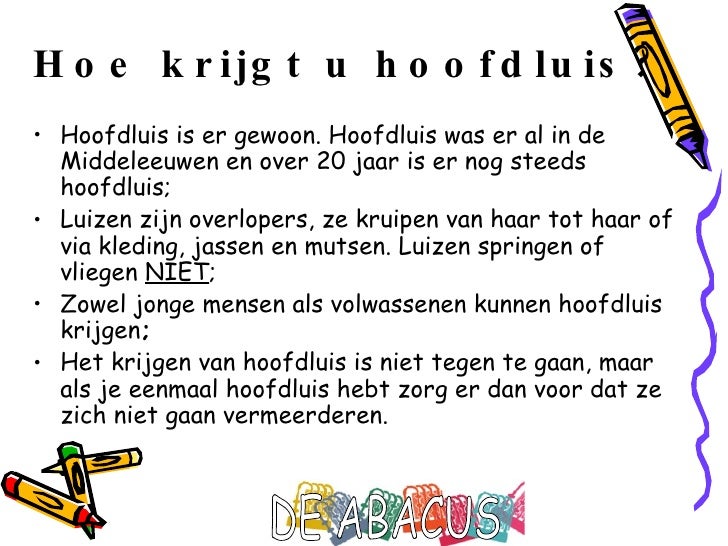 hoe gaan luizen weg
