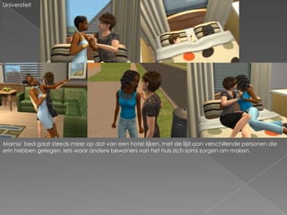 UniversiteitMarnix’ bed gaat steeds meer op dat van een hotel lijken, met de lijst aan verschillende personen die erin hebben gelegen. Iets waar andere bewoners van het huis zich soms zorgen om maken.