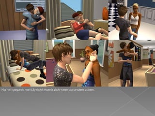 Na het gesprek met Lily richt Marnix zich weer op andere zaken.