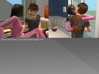 Zaken die hij toch ook wel erg belangrijk vindt.