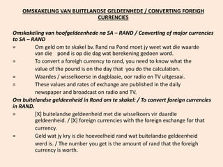 Tourism---Foreign Exchange---Grade----11 | PDF
