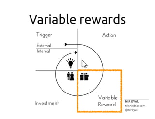 What  triggers  make                                                  so  habit-­‐forming?

 