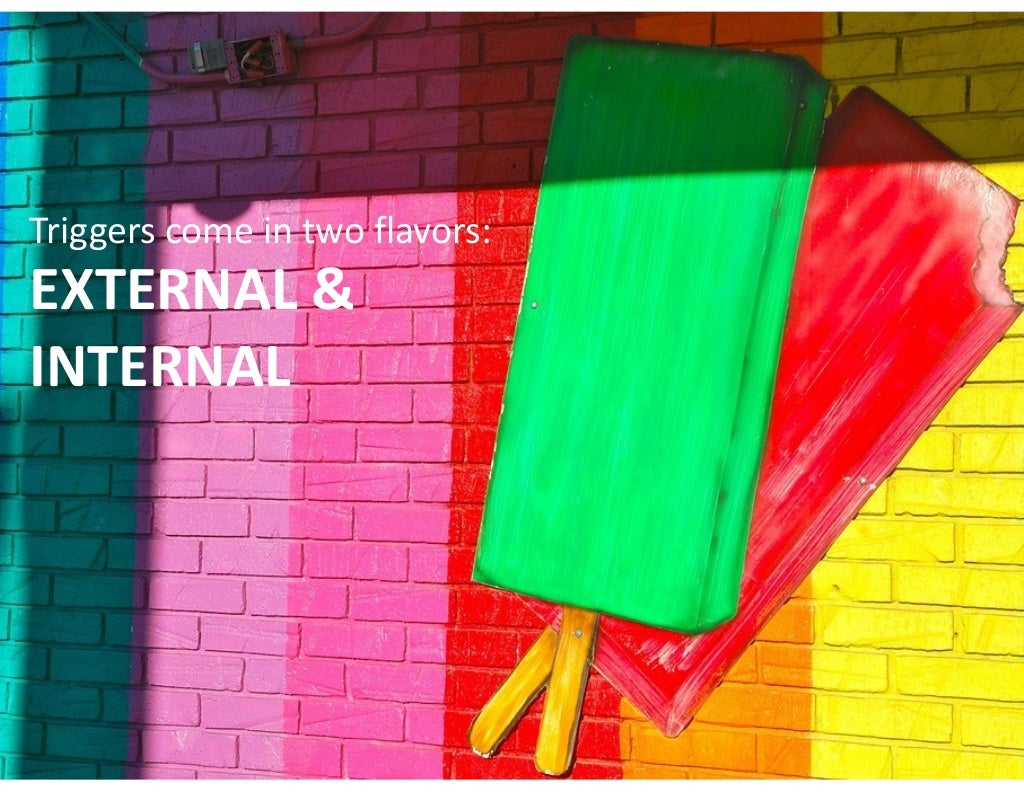 EXTERNAL TRIGGERS The information for