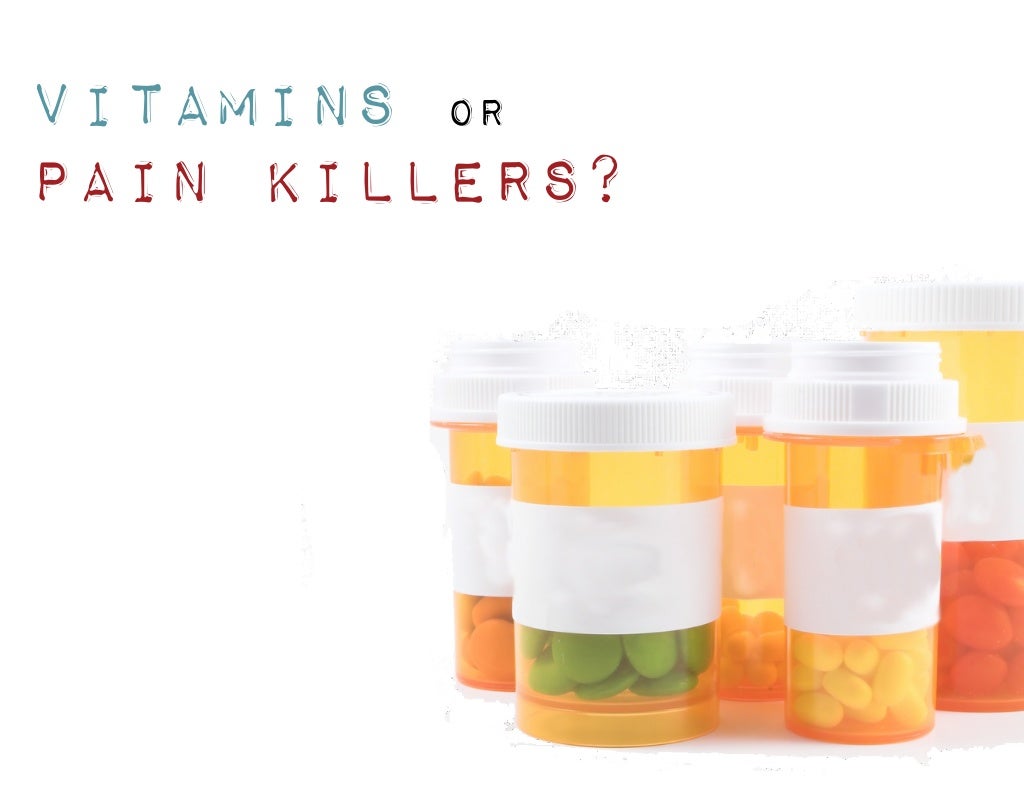 Vitamins OR Pain Killers?