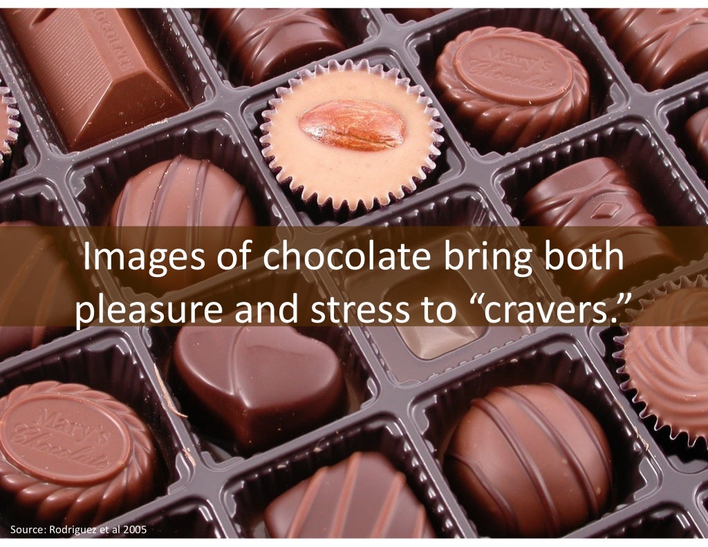 Images of chocolate bring both