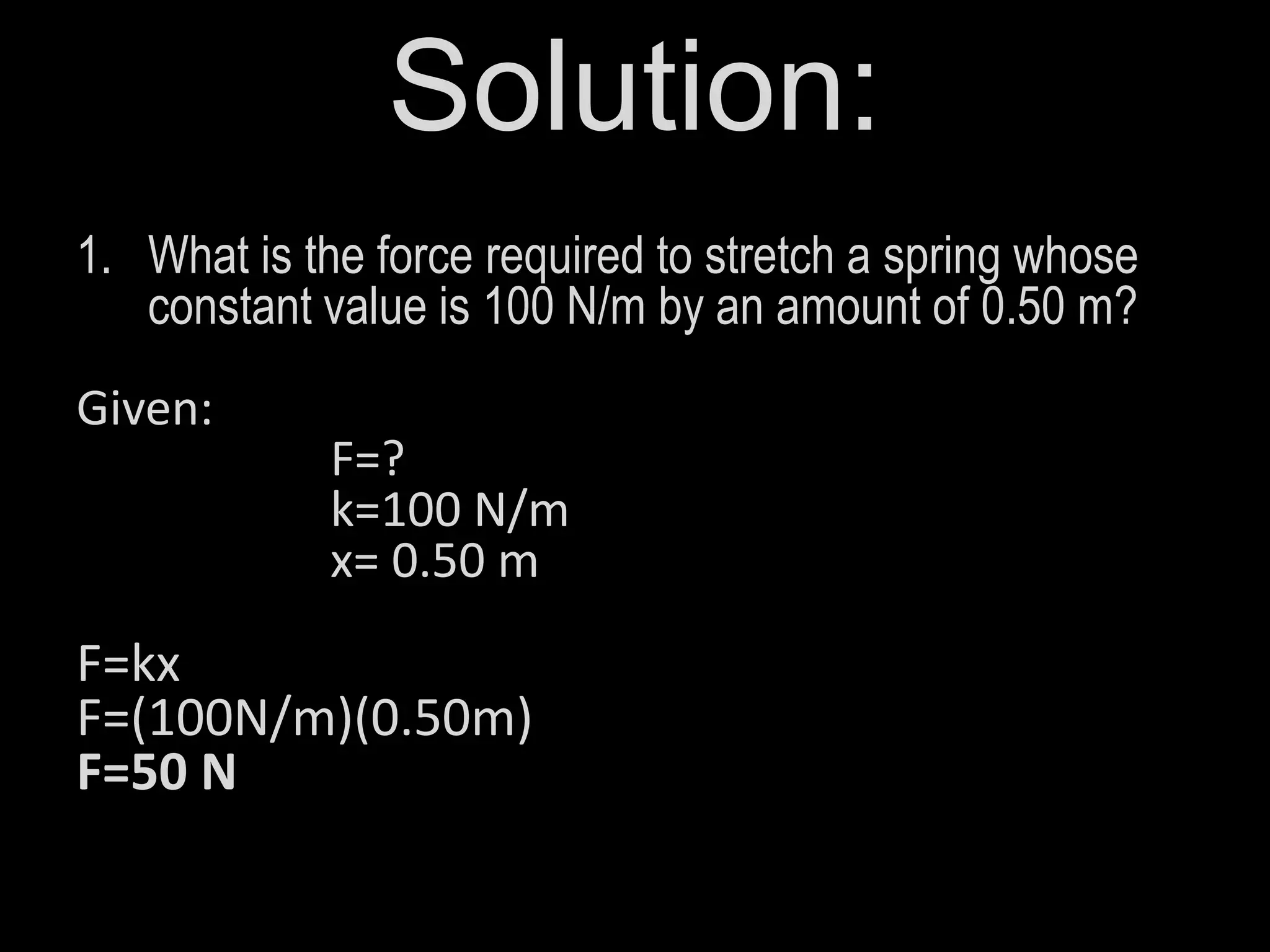 Hooke’s law | PPTX
