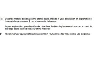 Hooke’s Law and Young’s Modulus Revision