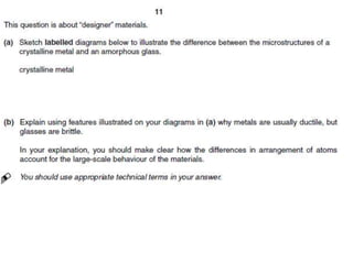 Hooke’s Law and Young’s Modulus Revision