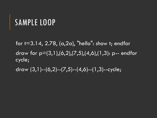 Metapost Examples متاپست (MetaPost) | PDF
