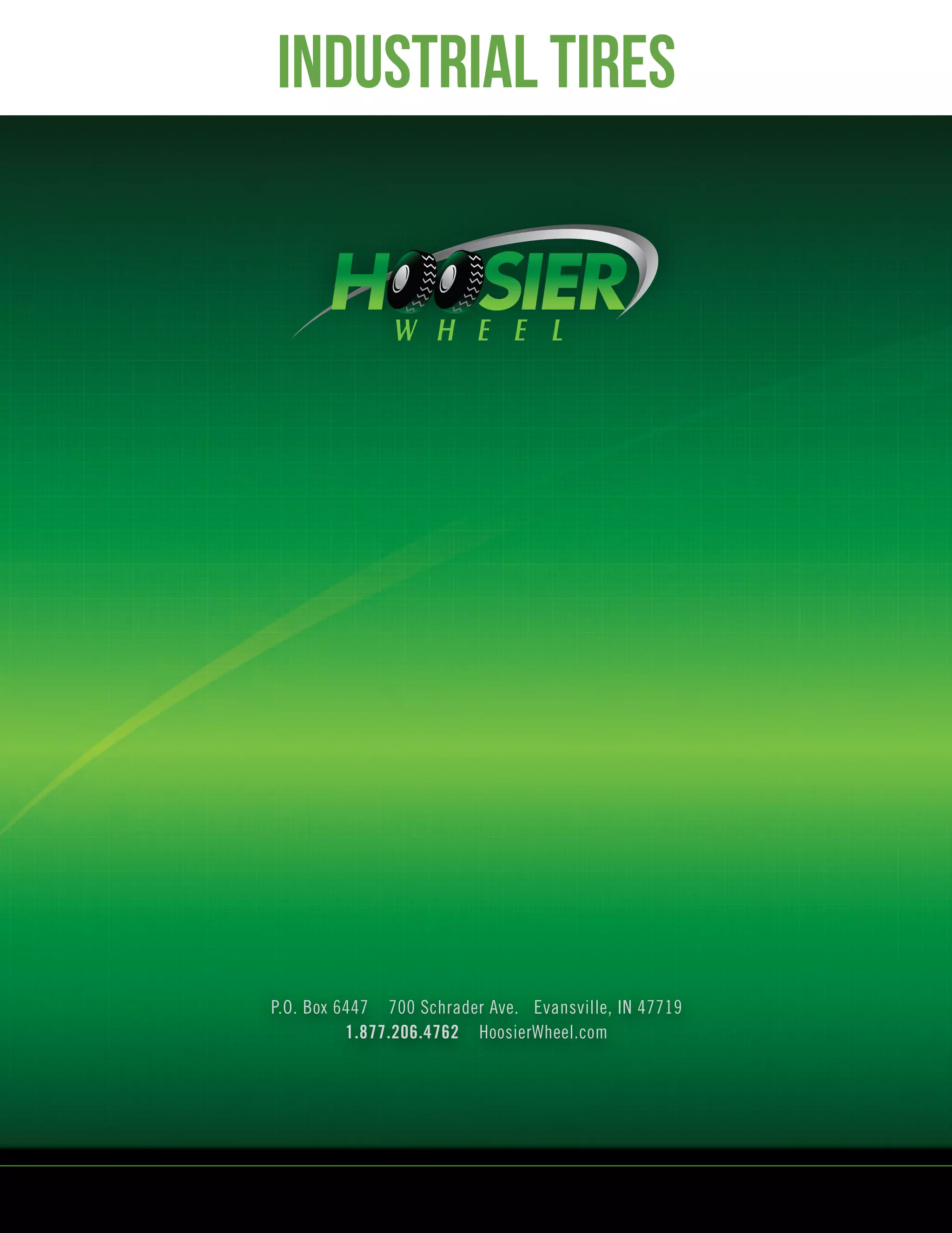 Hoosier Industrial Tire Catalog PDF