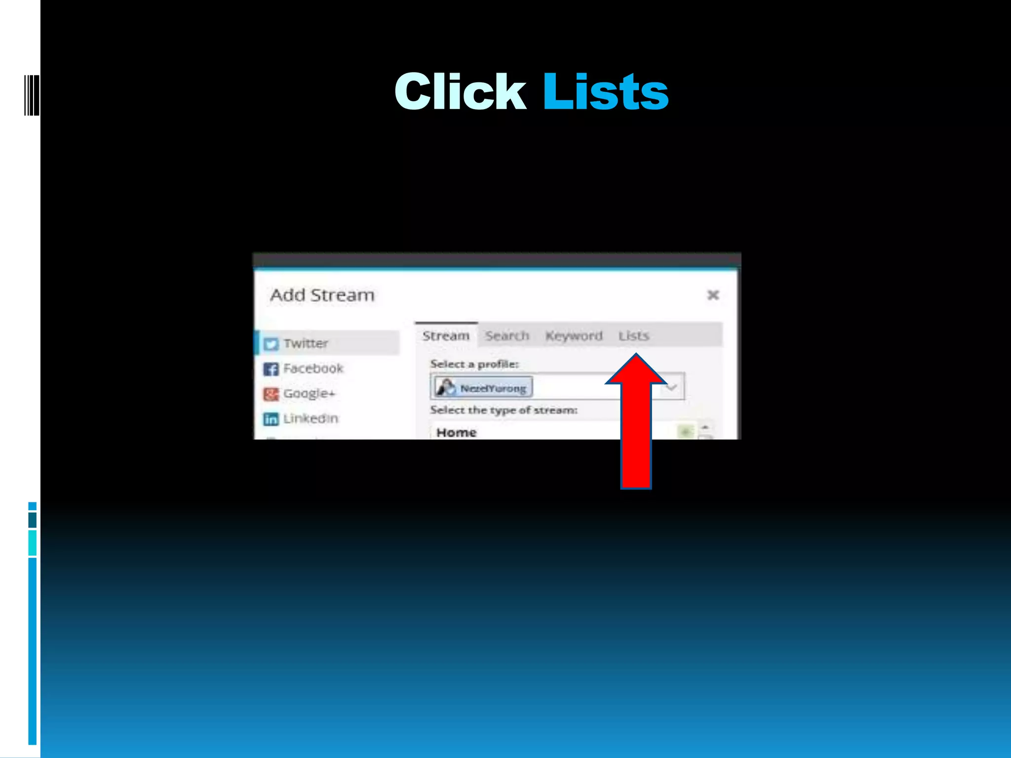 Click Lists
 