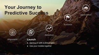 Page 35 #MKTGNATION
Your Journey to
Predictive Success
Alignment Launch
● Get buy-in with a pilot project
● Use your models together
Adoption
Success
Innovation
 
