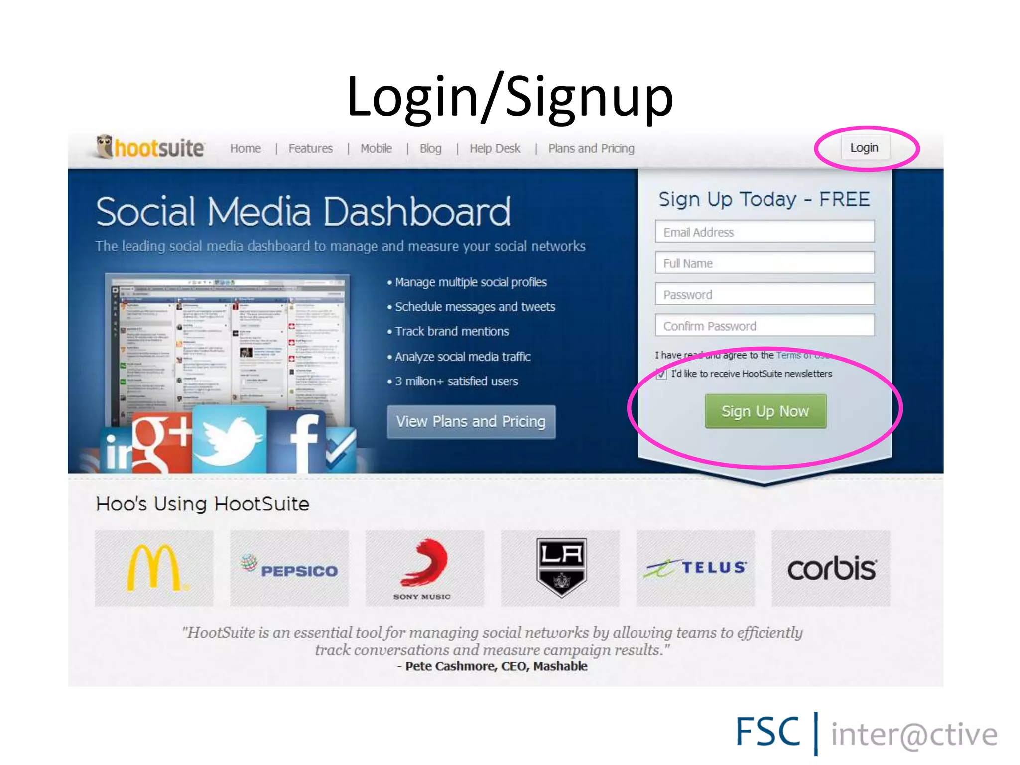 Login/Signup