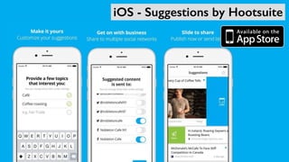 iOS - Suggestions by Hootsuite
 
