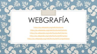 WEBGRAFÍA
https://es.wikipedia.org/wiki/Hootsuite
https://es.wikipedia.org/wiki/Hootsuite#Historia
https://es.wikipedia.org/wiki/Hootsuite#Clientes
https://es.wikipedia.org/wiki/Hootsuite#Empresa
https://es.wikipedia.org/wiki/Hootsuite#Competidores
 