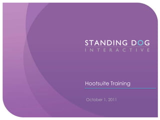 Hootsuite Training

October 1, 2011
 