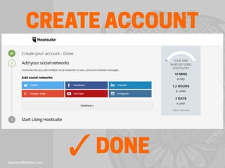 CREATE ACCOUNT
✓ DONE
 
