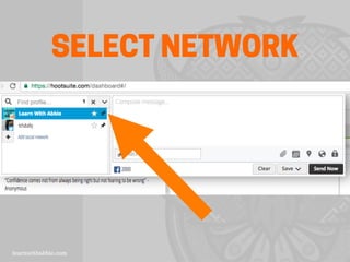 SELECT NETWORK
 