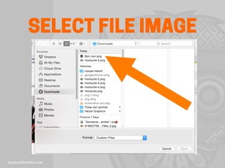 SELECT FILE IMAGE
 