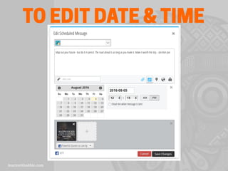 TO EDIT DATE & TIME
 
