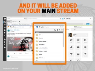 AND IT WILL BE ADDED
ON YOUR MAIN STREAM
 