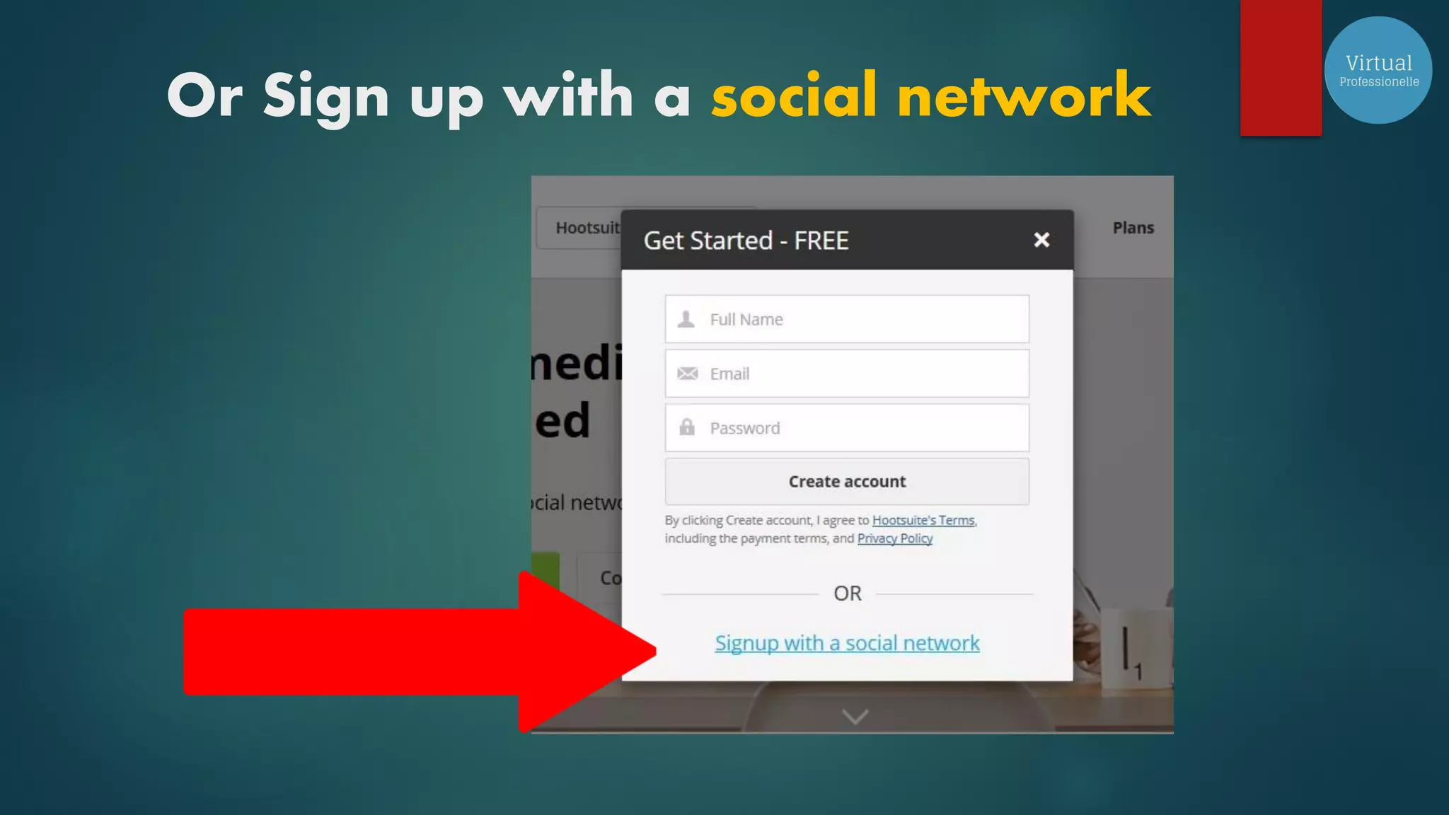 Or Sign up with a social network
 
