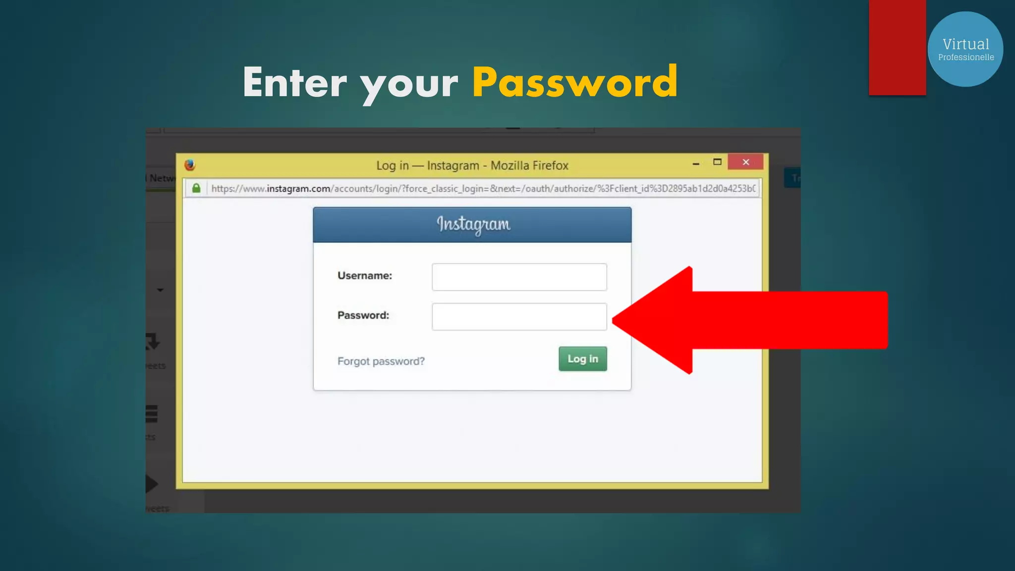 Enter your Password
 