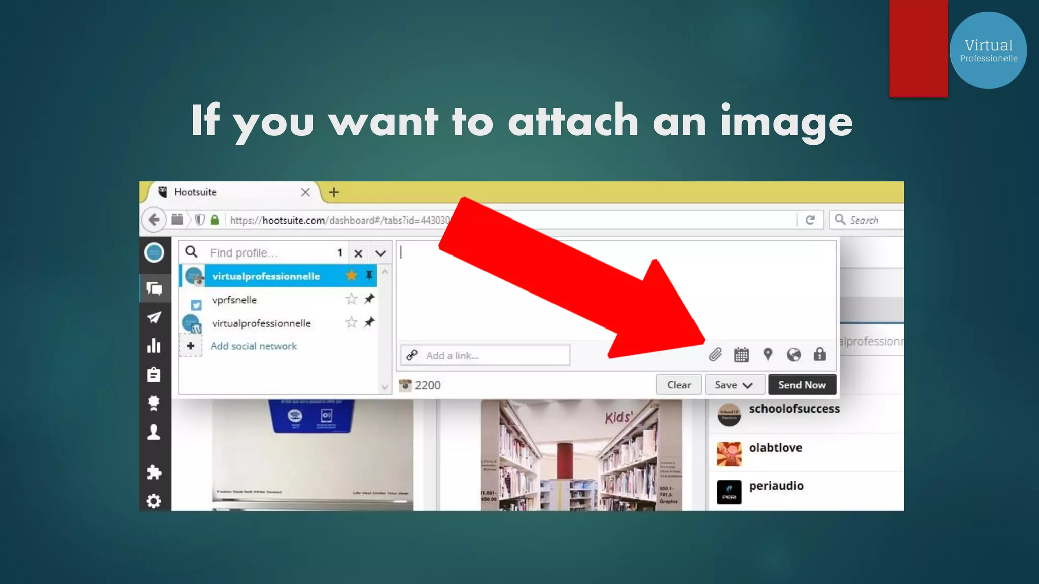 If you want to attach an image
 